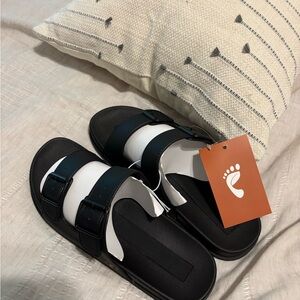 Black earthing grounding Women's Sandals